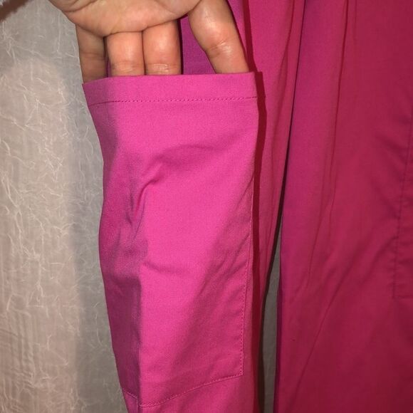 Scrubstar XS Pink with Black Details Scrub Uniform Pants - Picture 6 of 12